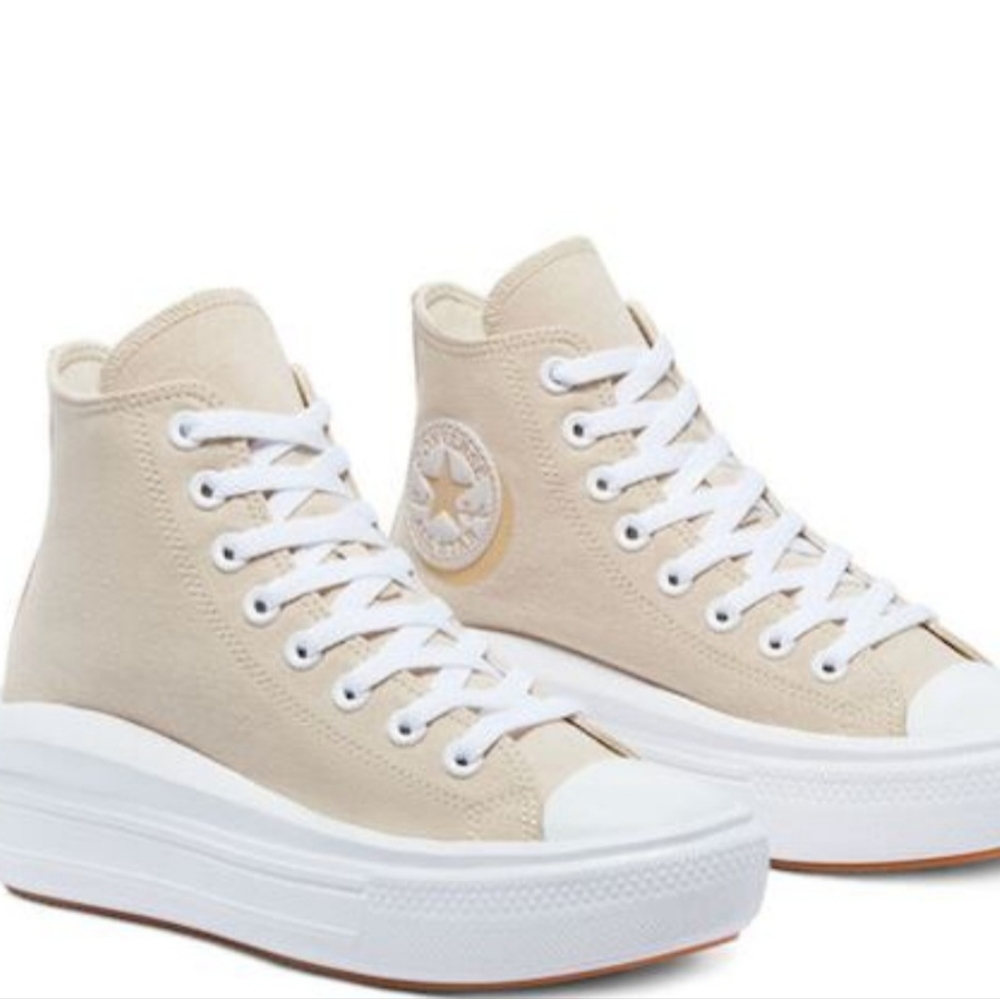 Converse CTAS MOVE HI PLATFORM WOMEN'S SZ - Picture 1 of 9